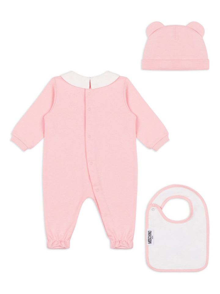 Moschino Kids
Set neonato con motivo Bear