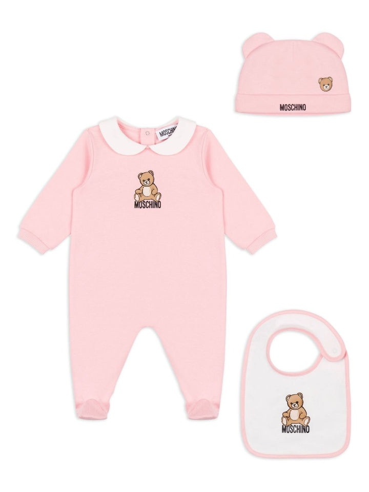 Moschino Kids Set neonato con motivo Bear