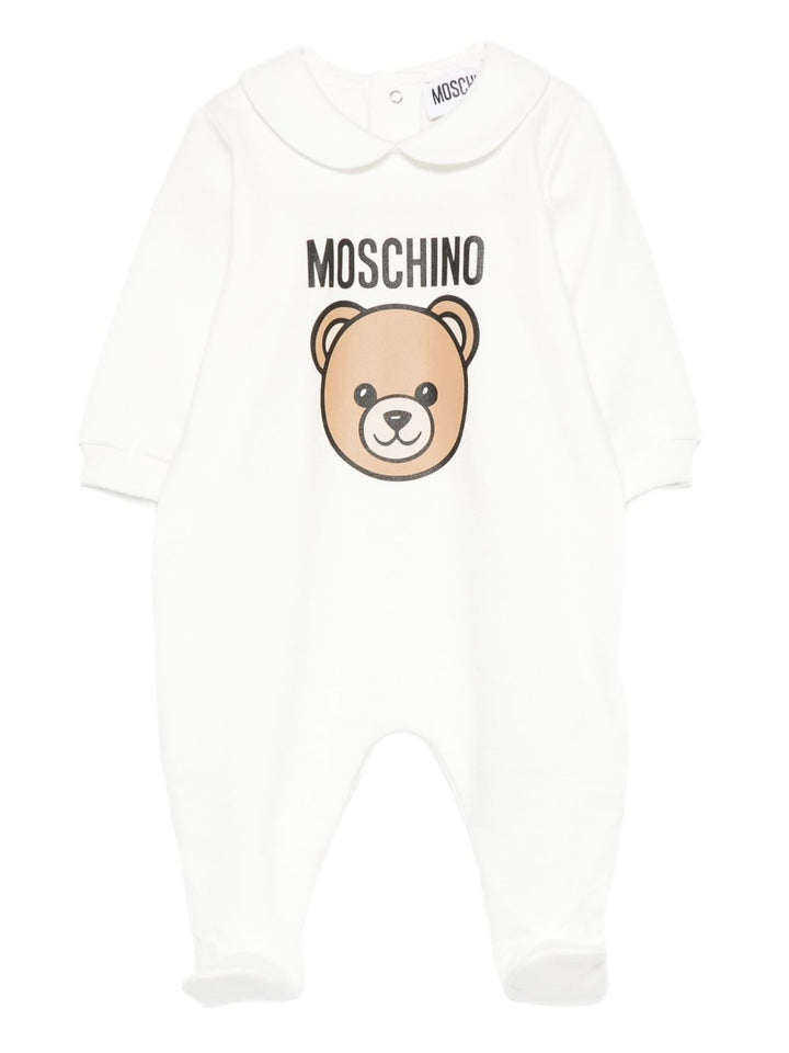 Moschino Kids Pigiama con stampa Teddy