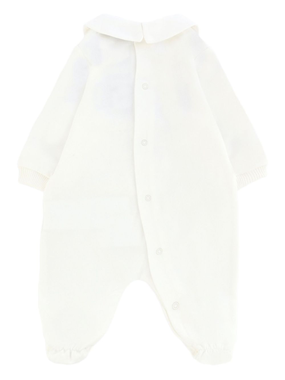 Moschino Kids Tutina in cotone con stampa teddy