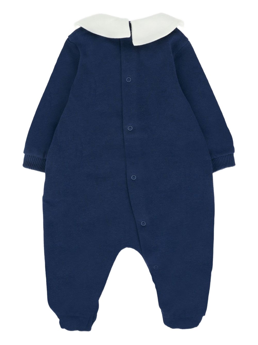 Moschino Kids Tutina in cotone con stampa teddy