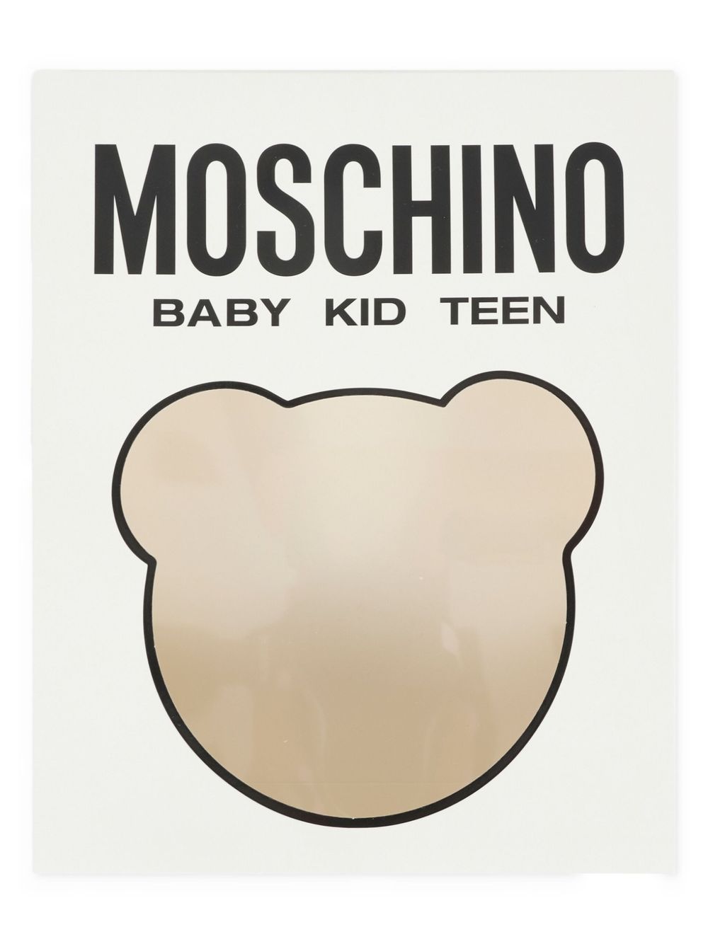 Moschino Kids Tutina in cotone con stampa teddy