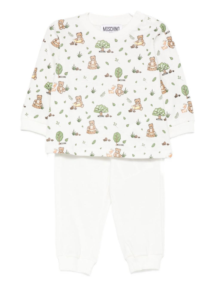 Moschino Kids
Set pantaloni con stampa