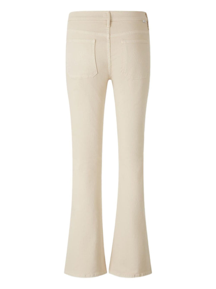 MOTHER
Jeans svasati con applicazione