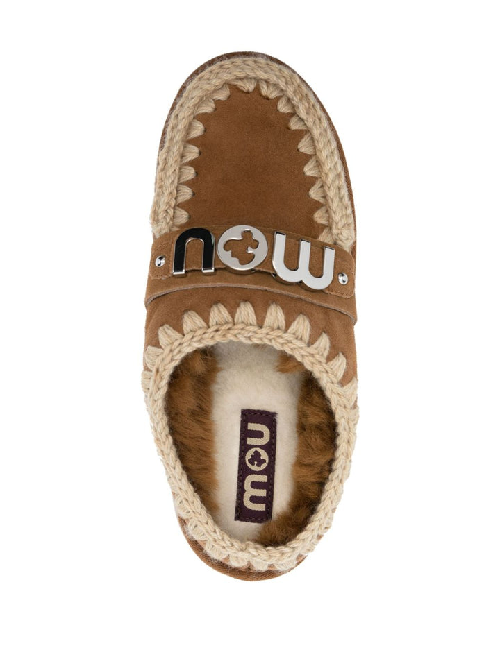 Mou
Slippers con placca logo
