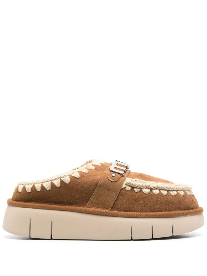 Mou
Slippers con placca logo