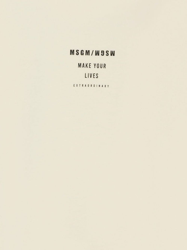 MSGM Kids T-shirt con stampa