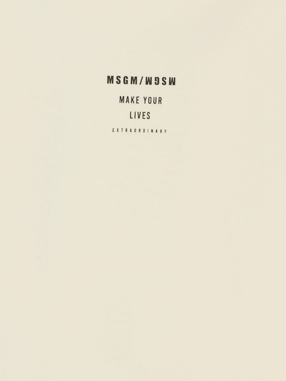 MSGM Kids T-shirt con stampa