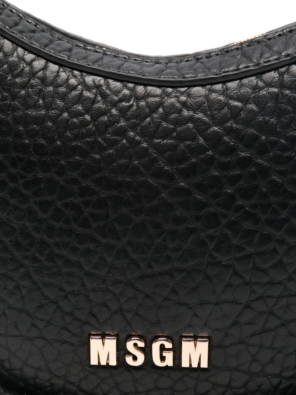 MSGM KIDS Borsa a tracolla con logo nera