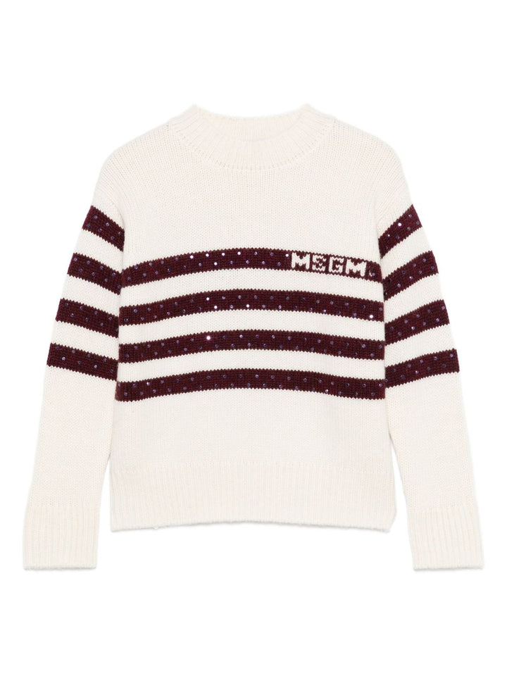 MSGM Kids
Maglione con paillettes