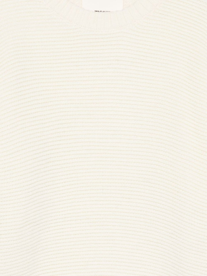 MSGM Kids Maglione in maglia a coste