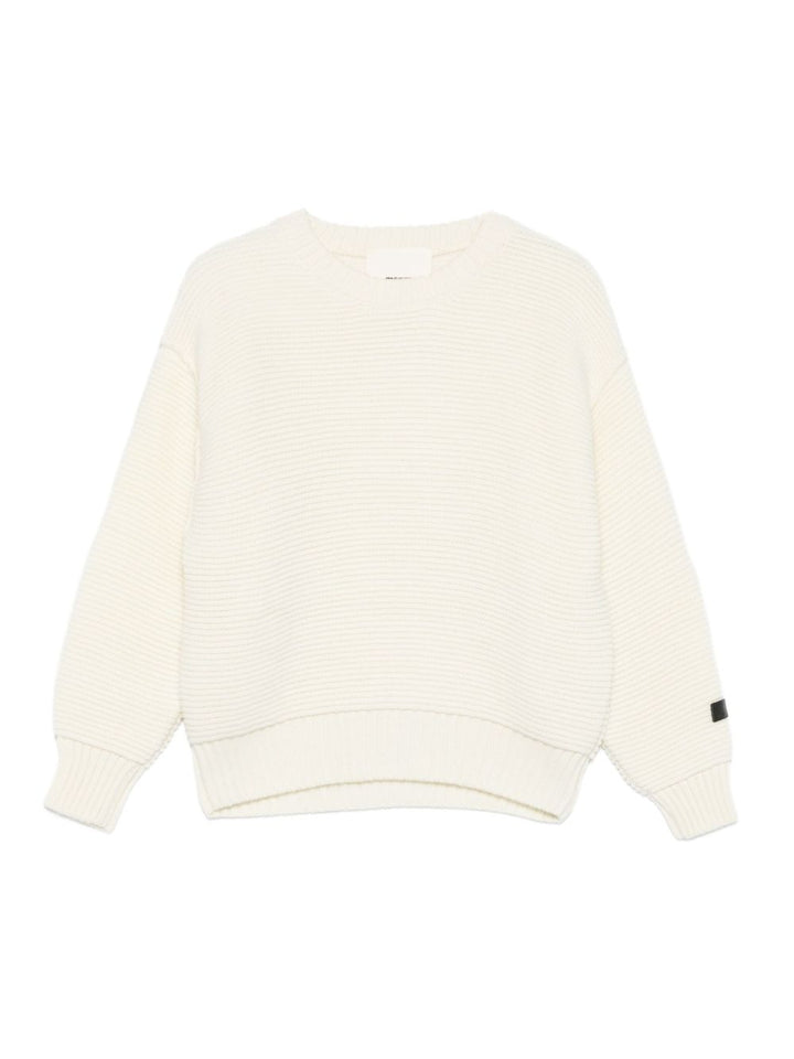 MSGM Kids Maglione in maglia a coste