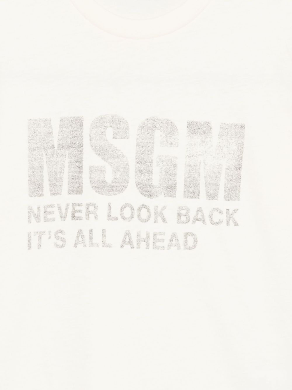 MSGM Kids T-shirt in cotone con stampa