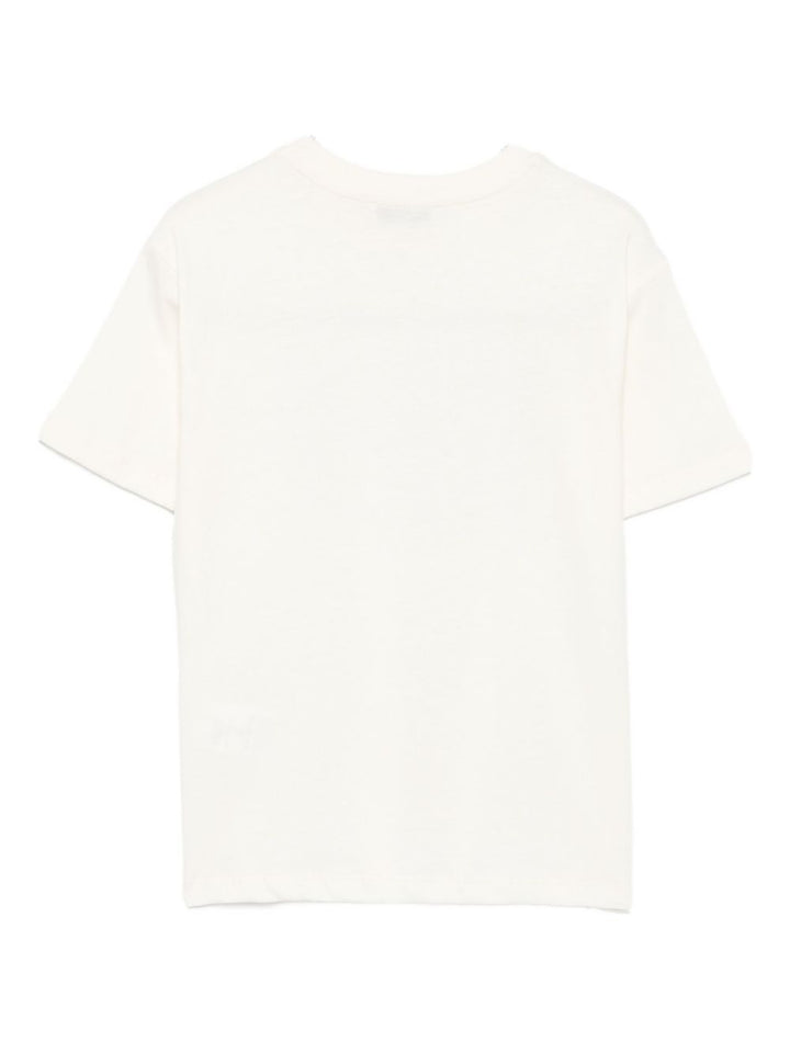 MSGM Kids T-shirt in cotone con stampa