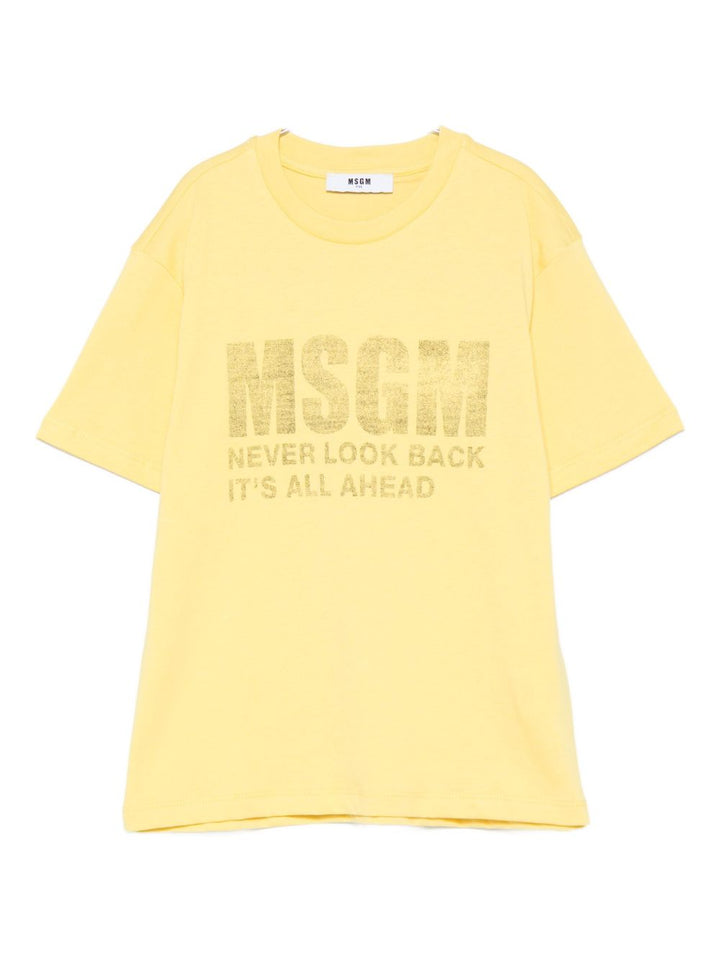 MSGM Kids
T-shirt in cotone con stampa