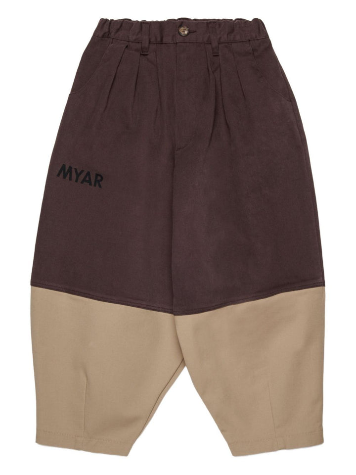 Myar Pantaloni con pieghe