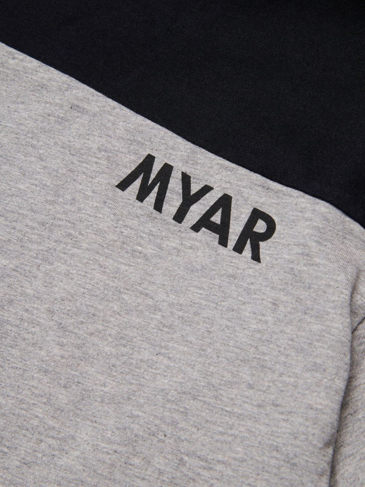 Myar T-shirt bicolore in cotone