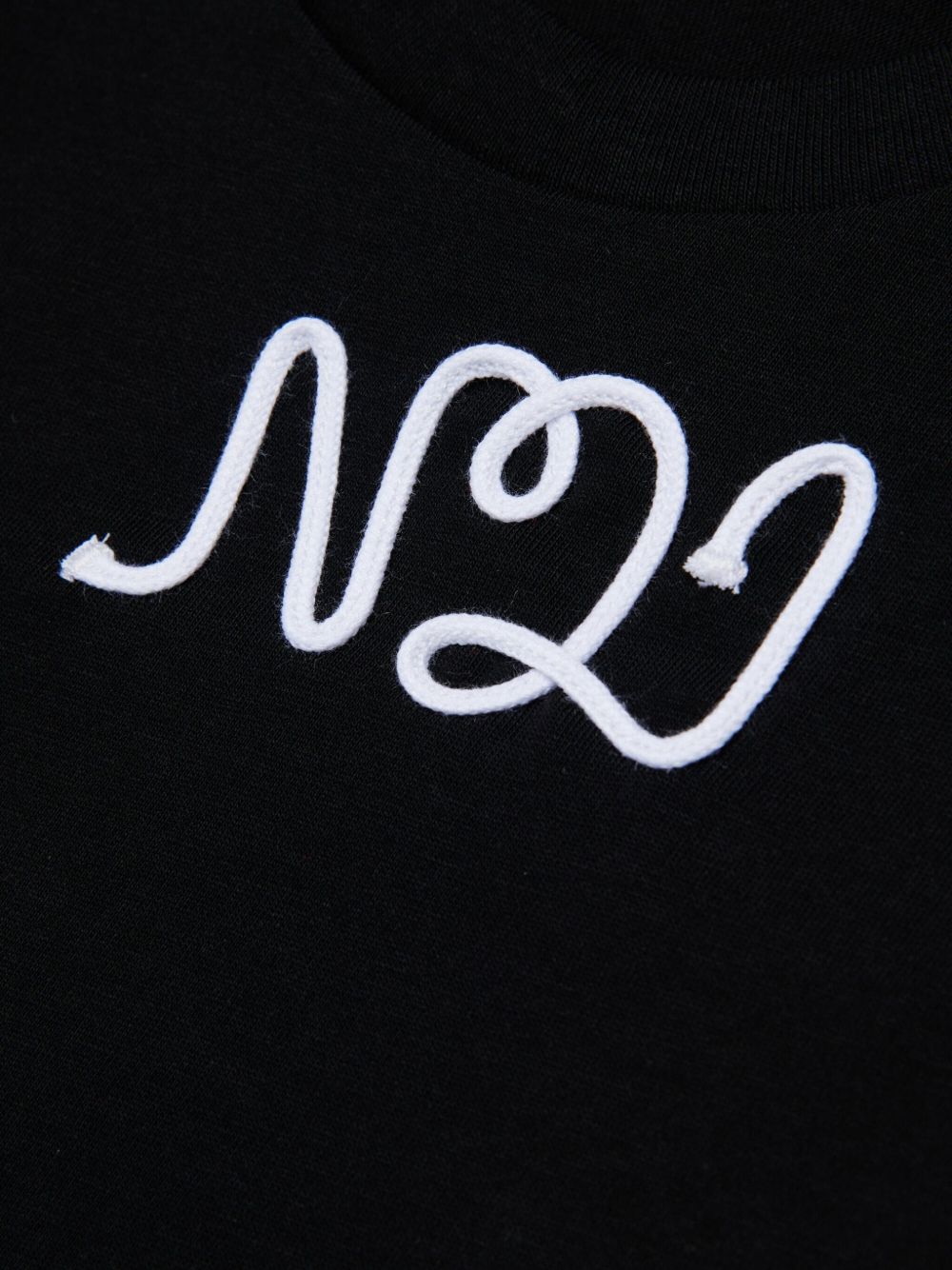 Nº21 Kids T-shirt nero