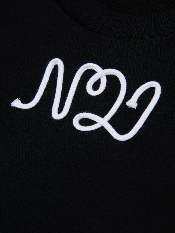 Nº21 Kids T-shirt nero