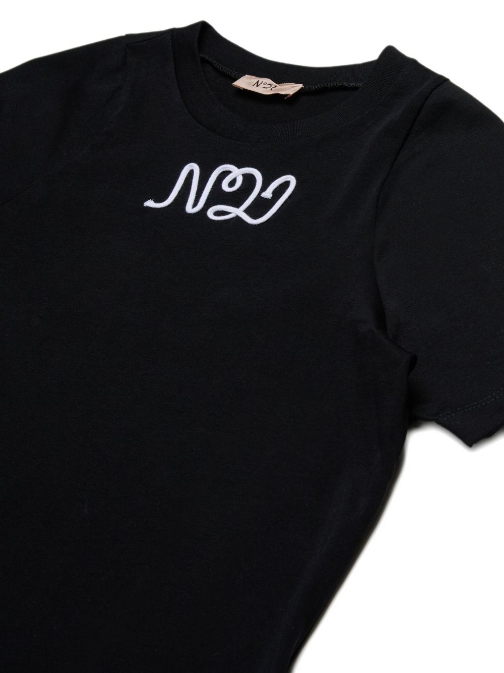 Nº21 Kids T-shirt nero