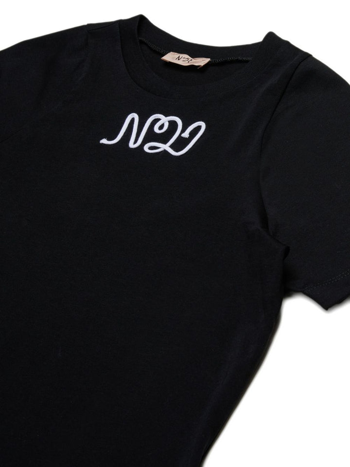 Nº21 Kids T-shirt nero