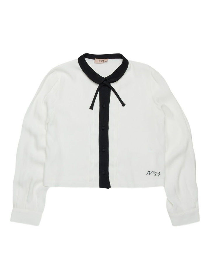 Nº21 Kids
Camicia con fiocco
