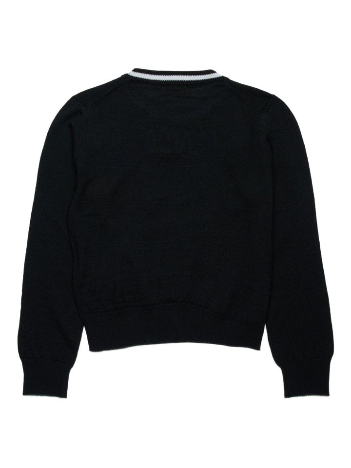 Nº21 Kids Maglione con logo