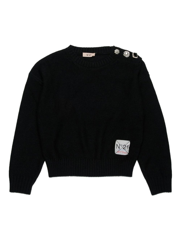 Nº21 Kids
Maglione con bottoni decorativi