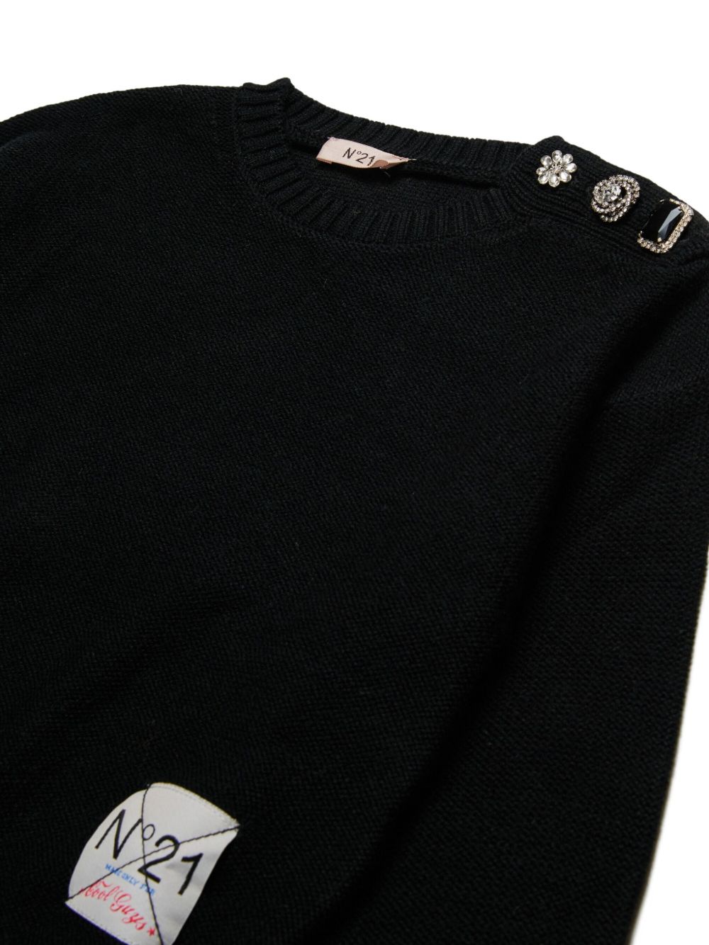 Nº21 Kids
Maglione con bottoni decorativi