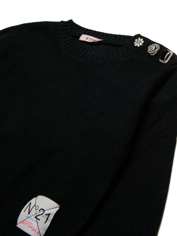 Nº21 Kids
Maglione con bottoni decorativi
