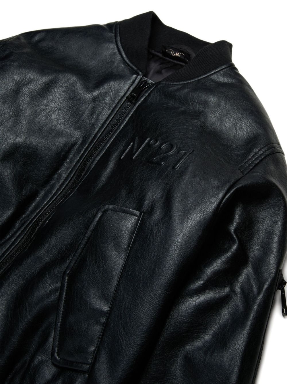 Nº21 Kids
Bomber con logo goffrato