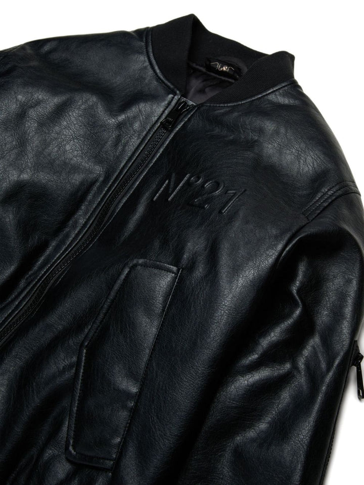 Nº21 Kids
Bomber con logo goffrato