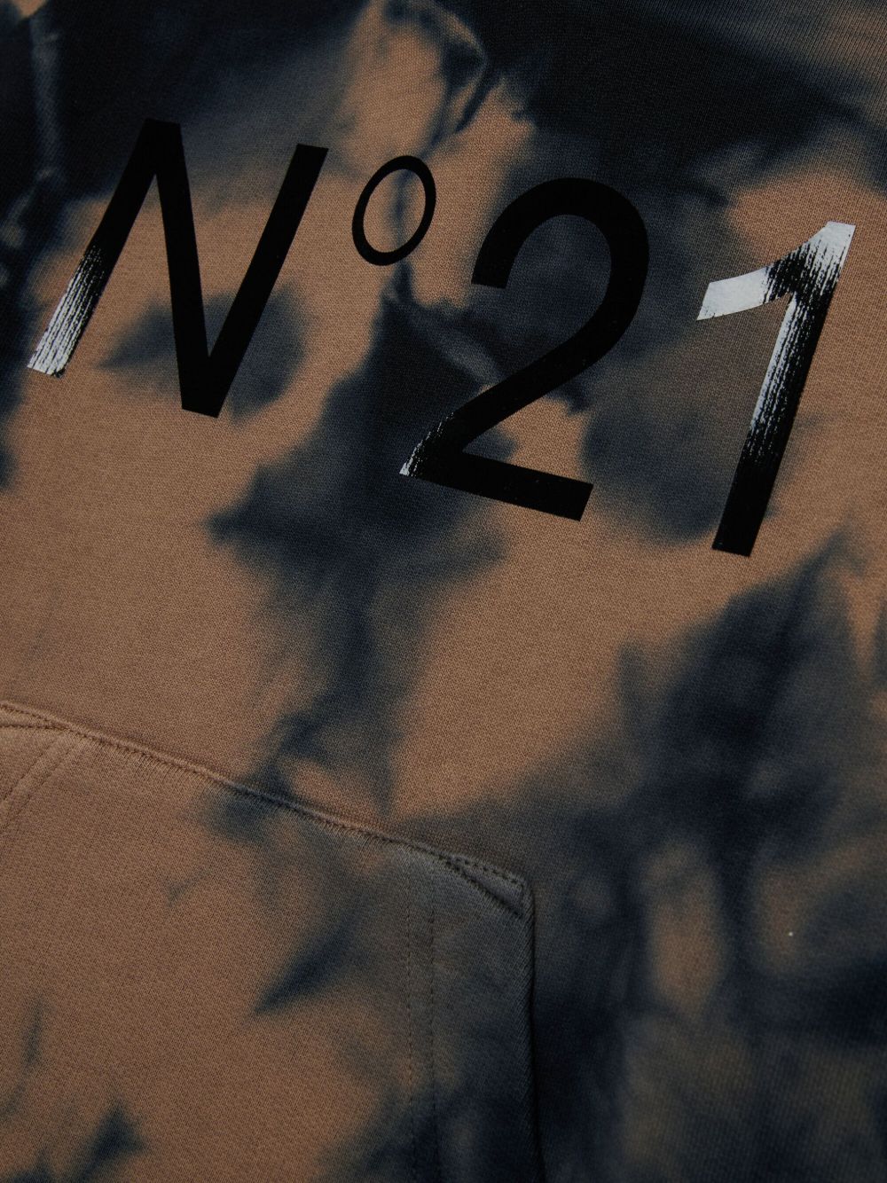 Nº21 Kids
Felpa con fantasia tie dye e cappuccio