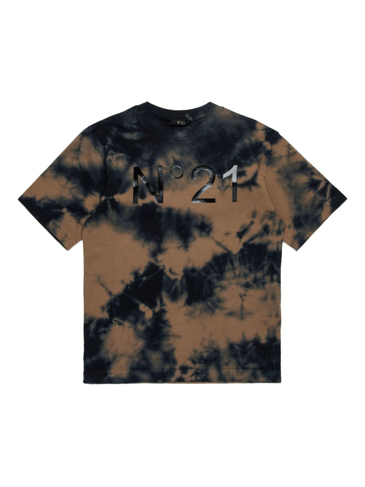 Nº21 Kids
T-shirt con fantasia tie dye