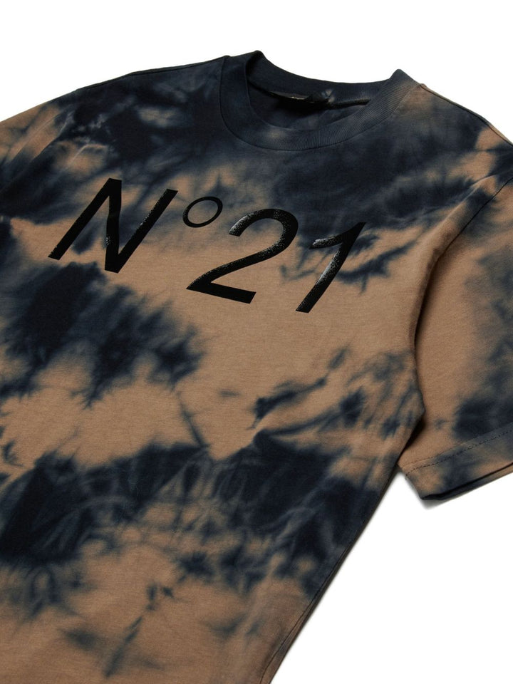 Nº21 Kids
T-shirt con fantasia tie dye
