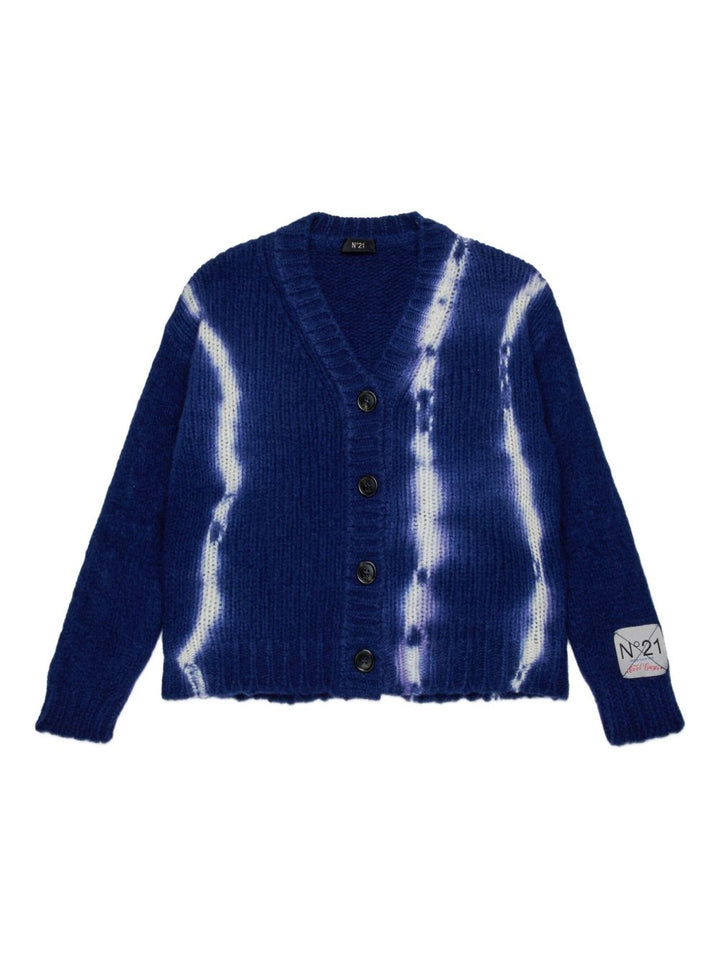 Nº21 Kids
Cardigan con fantasia tie dye