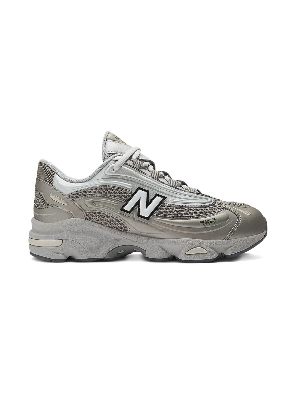 New Balance Kids Sneakers 1000 Lace con effetto metallizzato