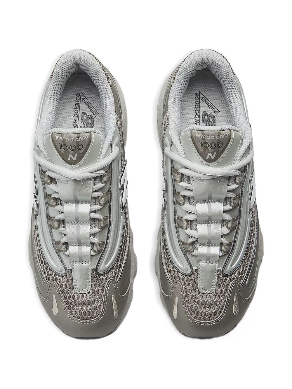 New Balance Kids Sneakers 1000 Lace con effetto metallizzato