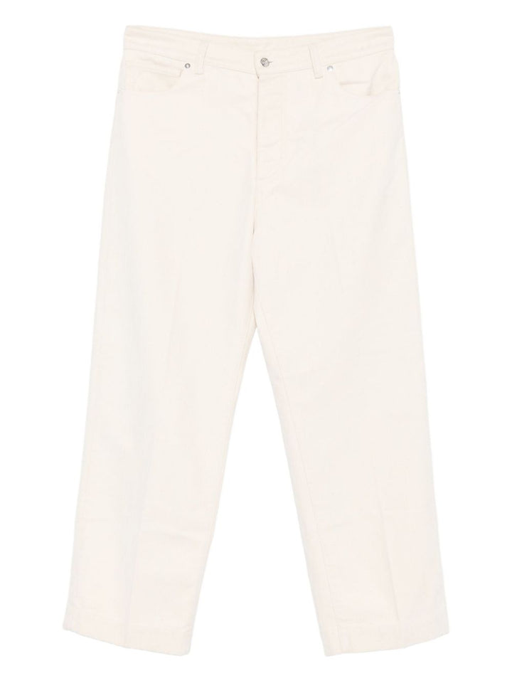 Nine In The Morning Pantaloni beige a cinque tasche