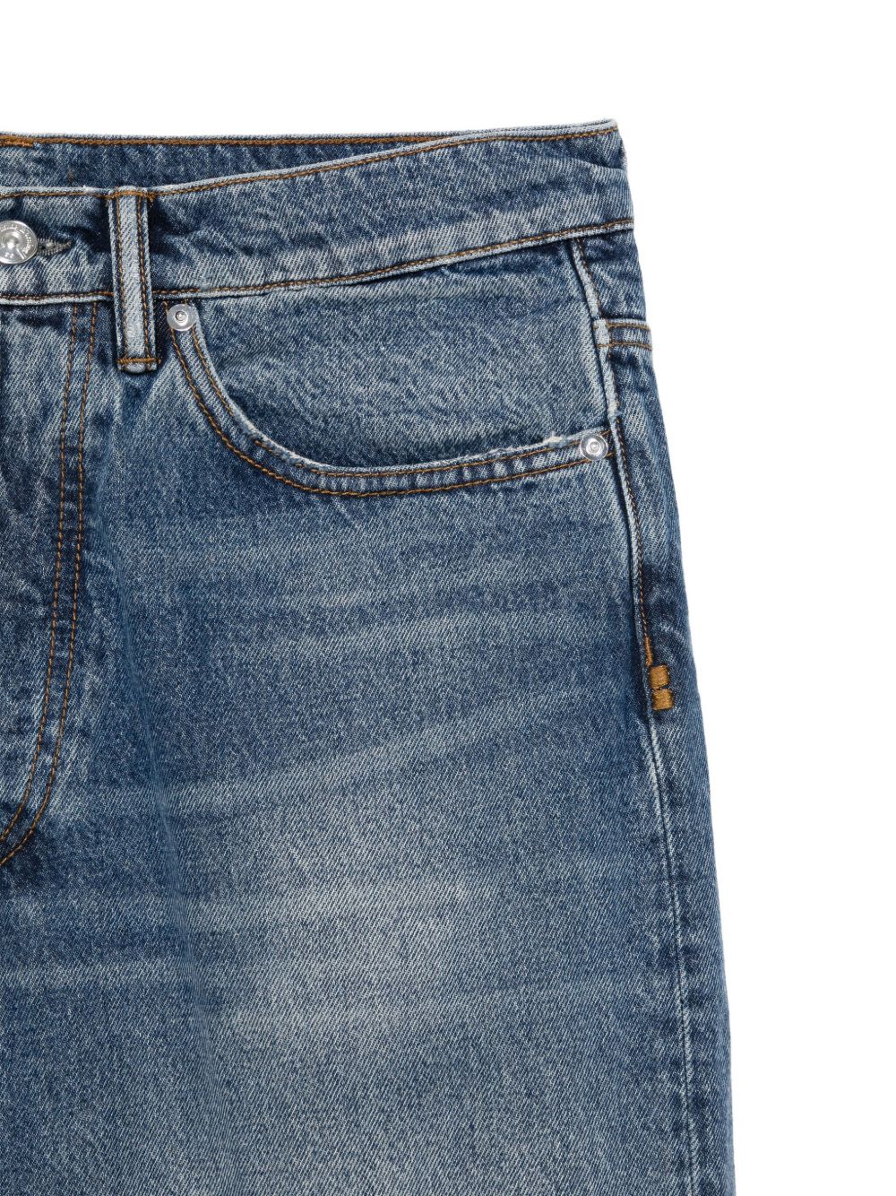 Nine In The Morning
Pantaloni cinque tasche blu sbiadito