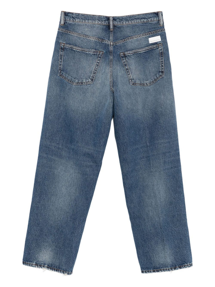 Nine In The Morning
Pantaloni cinque tasche blu sbiadito