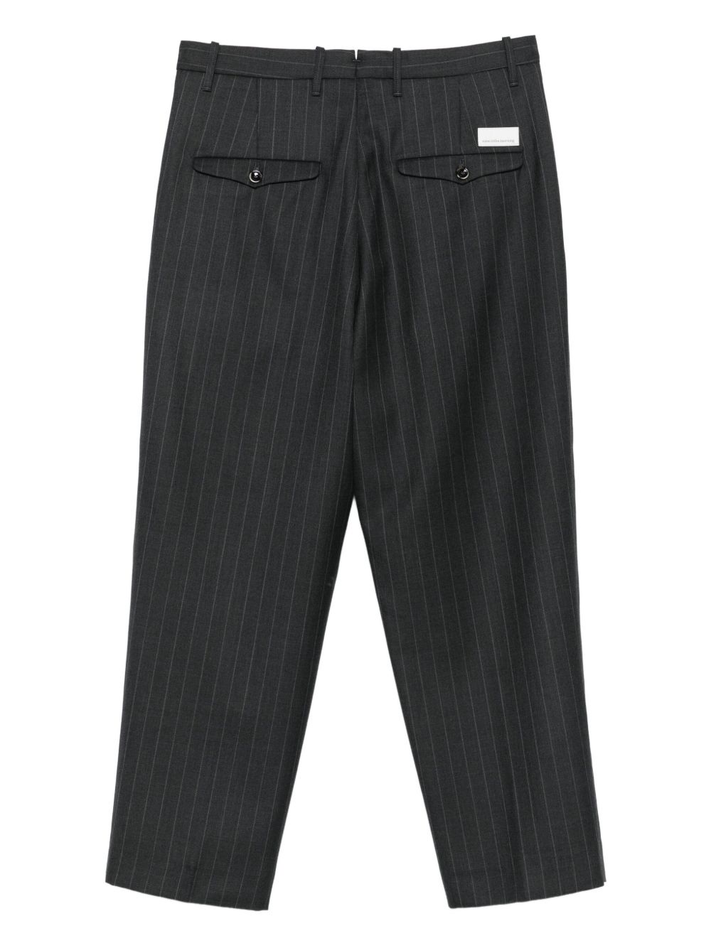 Nine In The Morning
Pantaloni neri con pieghe e bottoni