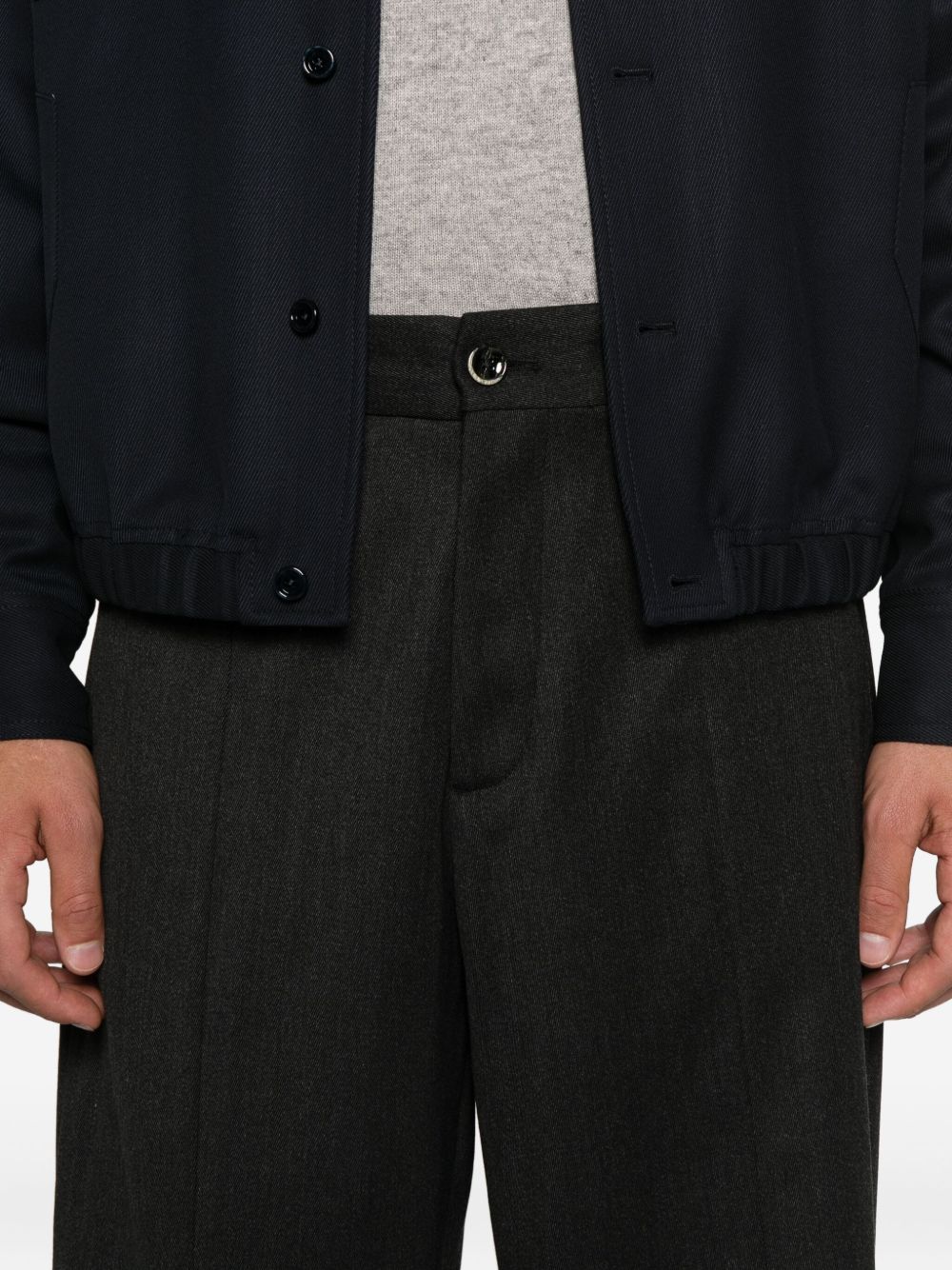 Nine In The Morning pantaloni con pieghe