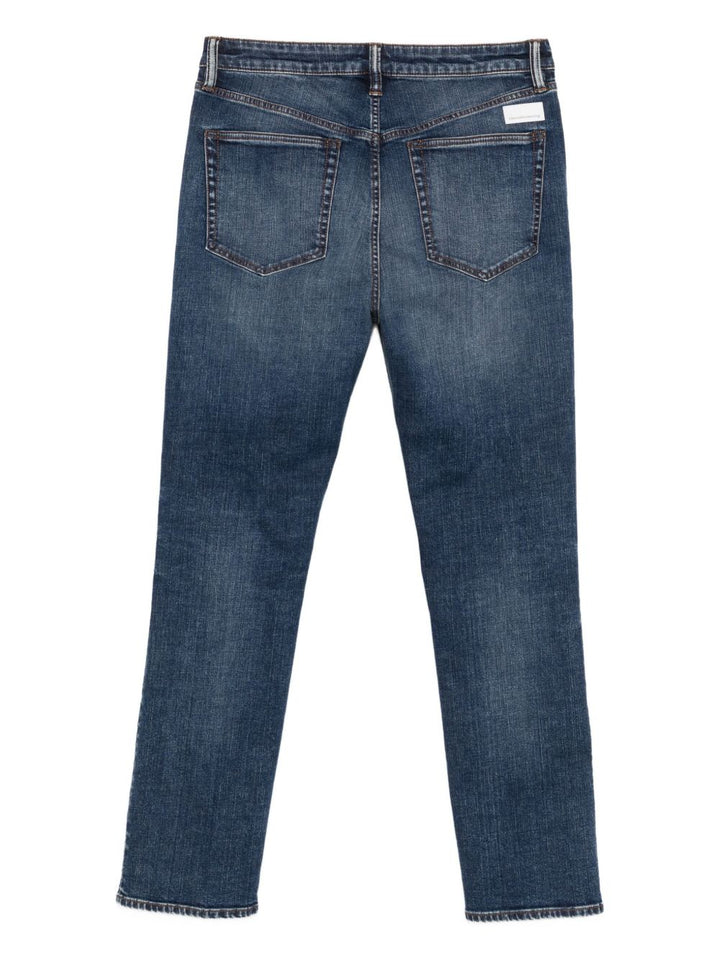 Nine In The Morning Pantaloni cinque tasche blu