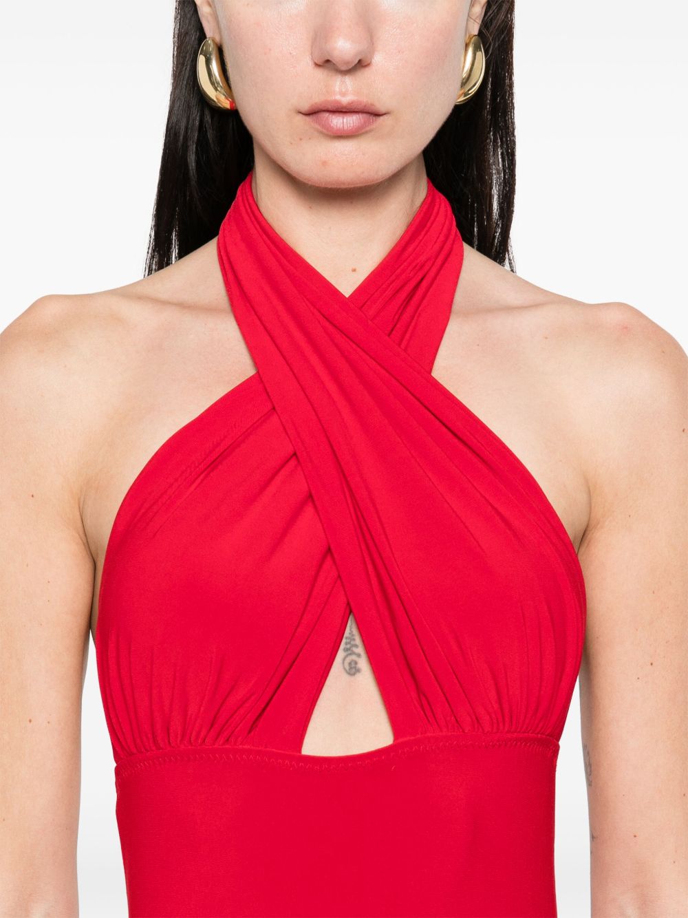 Norma Kamali
Abito rosso
