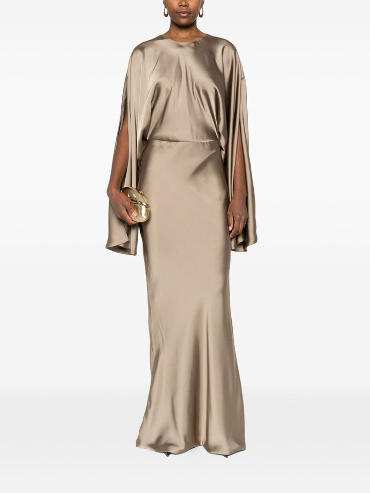 Norma Kamali Abito tortora