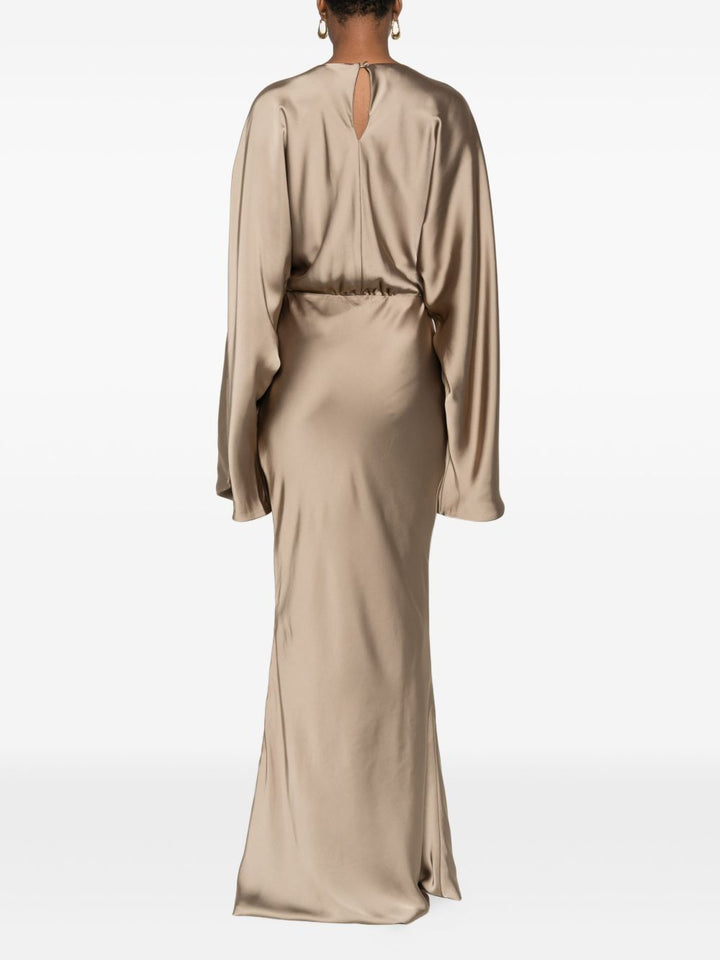 Norma Kamali Abito tortora