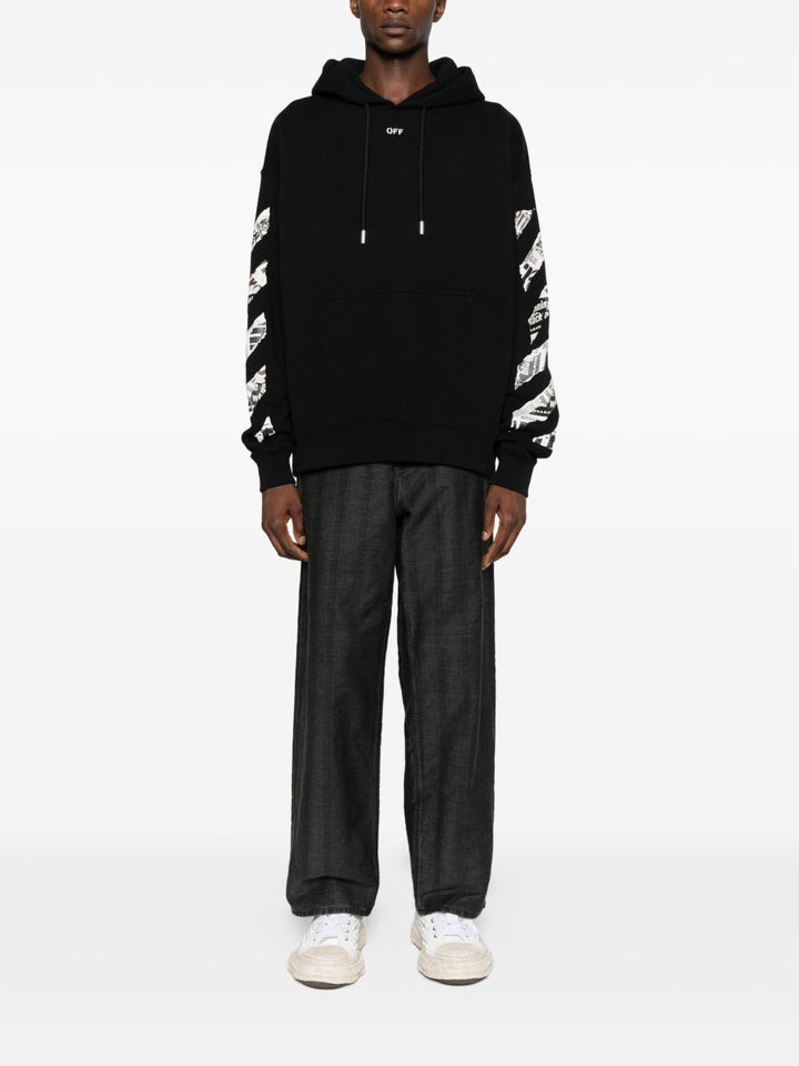 Off White
Felpa con cappuccio con motivo Arrows
