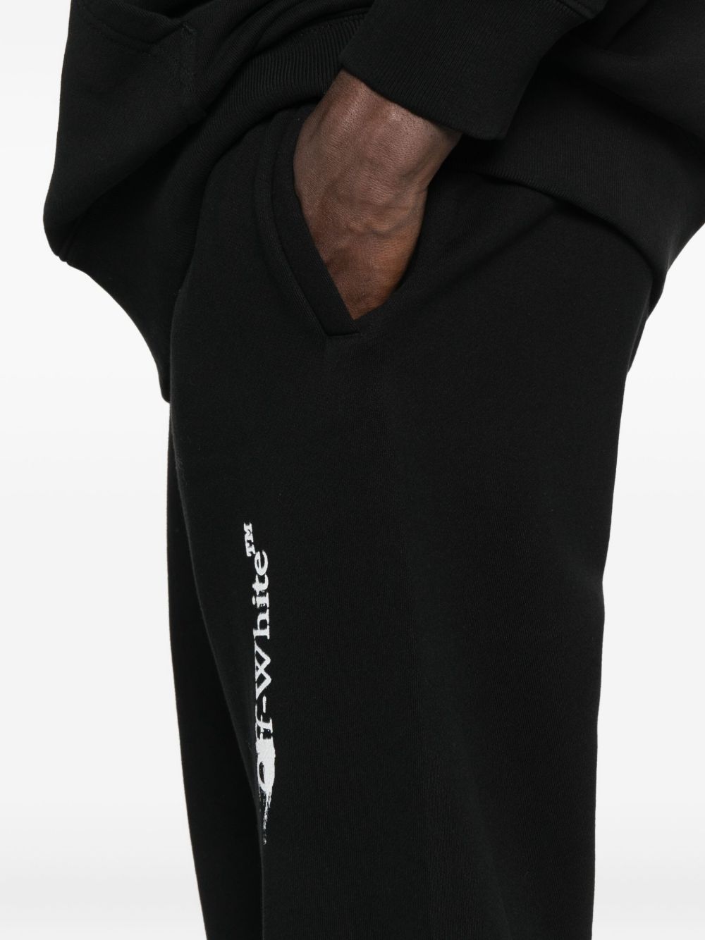 Off White
Pantalone in felpa nero con logo