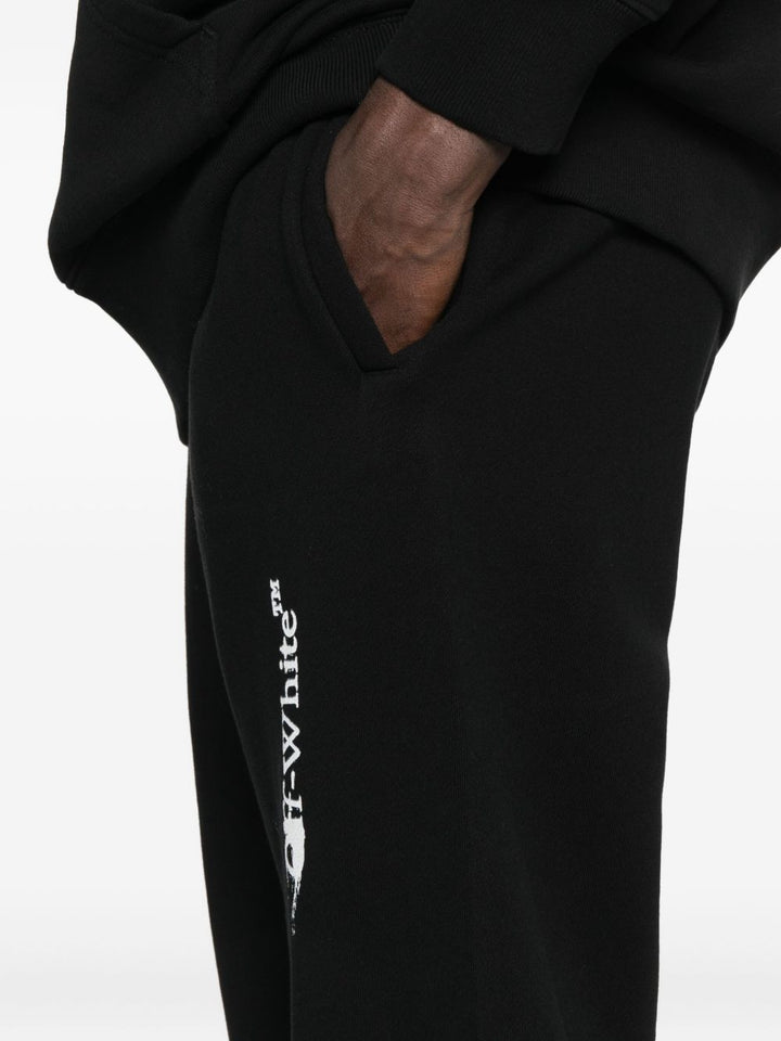 Off White
Pantalone in felpa nero con logo